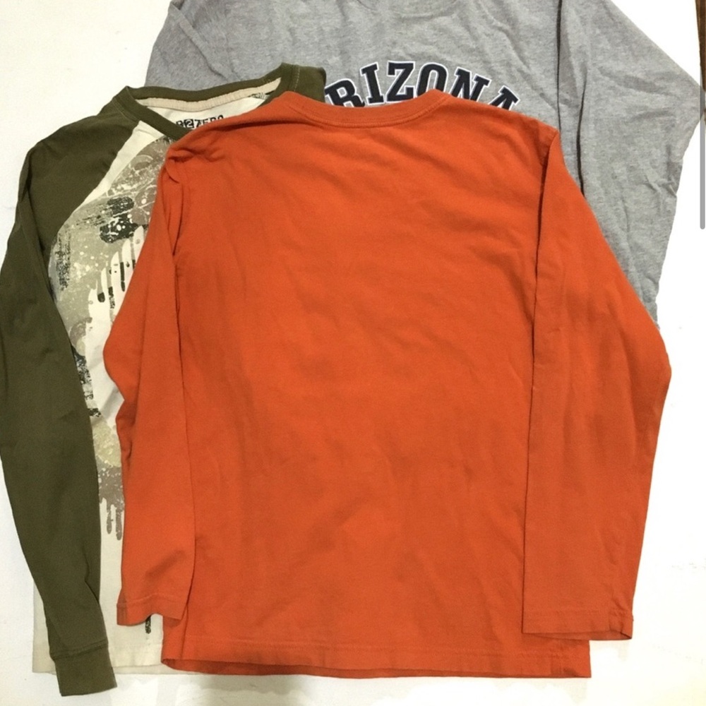6-item Set Under Armour Athletic Black Long Sleeve & Long Sleeve Tees & Belt - Picture 8 of 16